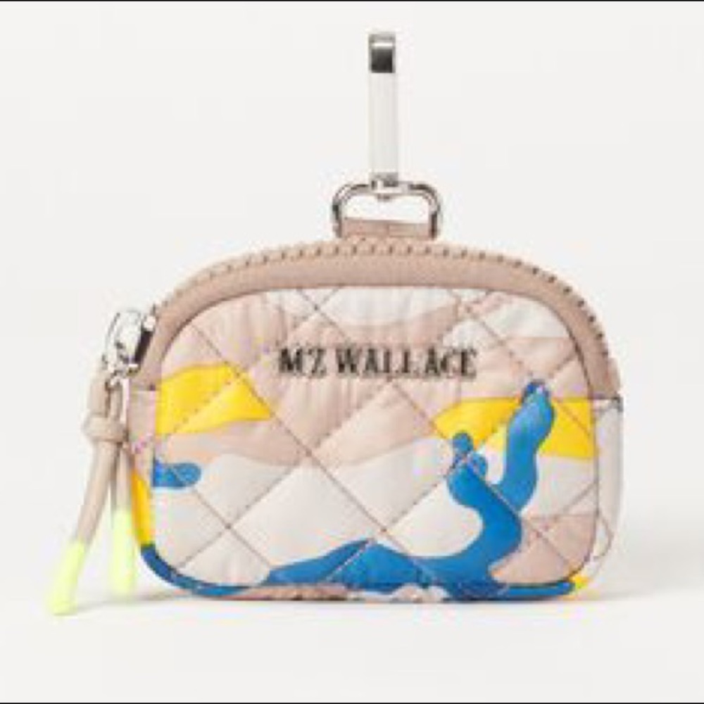 NWT MZ Wallace Medium Link Pouch in Spring Camo